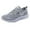Grey, variant on Sneakers Men Comfortable & Light-Weight Arch Support Men's Casual Shoes Lace Up Non Sole Athletic Gym Workout Jogging Outdoor Comfortable Sneakers