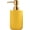 Yellow, variant on Ceramic Soap Dispenser: 300ml Hand Soap Dispenser Bathroom Shower Dispenser Bottle for Soap, Lotion, Shampoo & Conditioner, Kitchen Hotel Countertop Accessories (Pink)