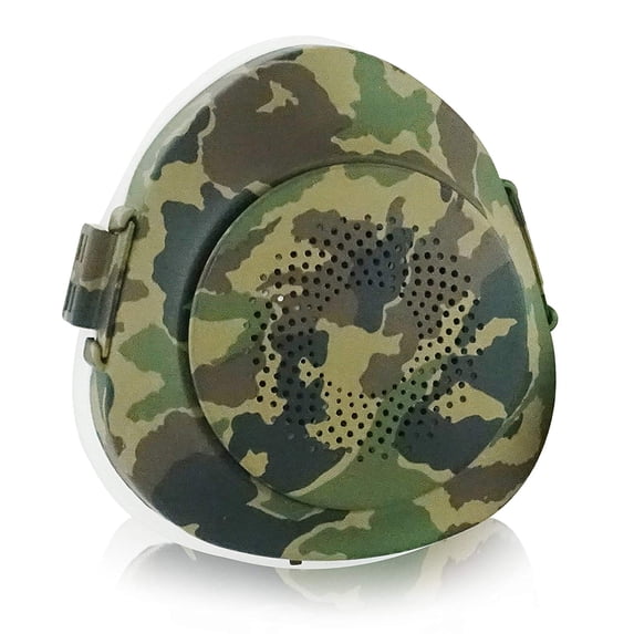 EPActive Fresh Air Purifying Mask N95/N99 Anti-Pollution Respirator with Active Fan for Prevention of PM 2.5, Odor, Dust, Smoke, Pollen, Mold, Allergen, Bacteria (Adult Medium, CAMOUFLAGE)