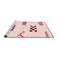 thumbnail image 2 of Ahgly Company Machine Washable Indoor Rectangle Solid Red Modern Area Rugs, 7' x 9', 2 of 4