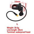 thumbnail image 2 of qifei For Electric Bikes For TT-008 Thumb Throttle 12V-72V Accessories For M8, 2 of 9