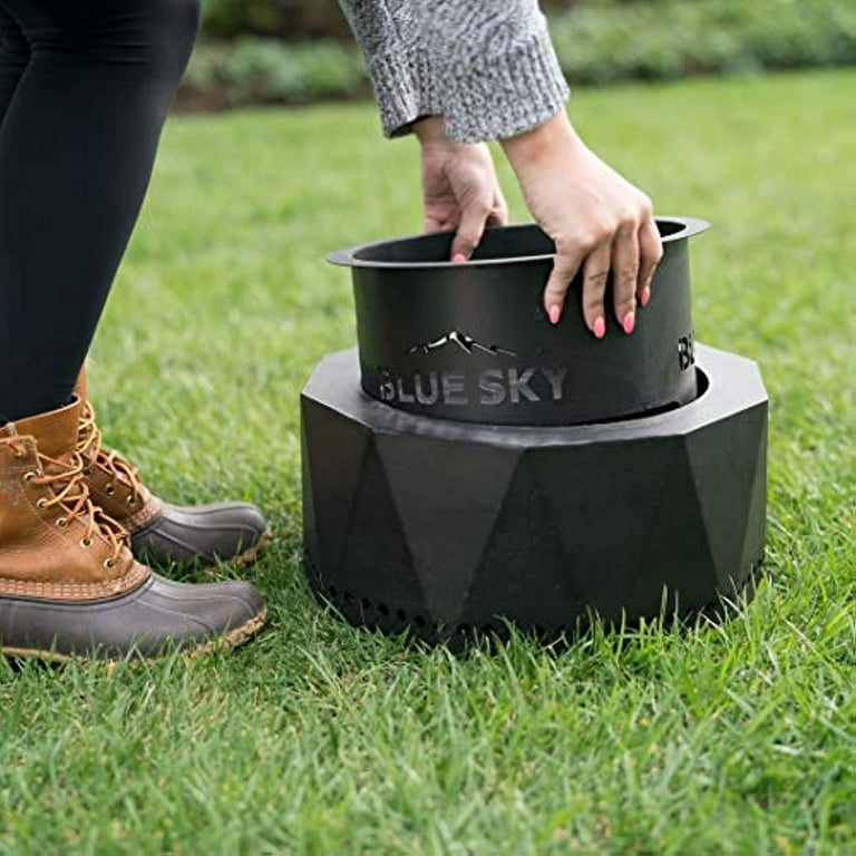 Blue Sky Outdoor Living Low Smoke Fire Pit, 15.76 in. W Steel