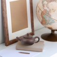 thumbnail image 2 of 1pc Handmade Delicate Ceramic Tea Pot Retro Water Jar Home Office Decoration, 2 of 4
