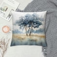thumbnail image 2 of Chilfamy Tree Field Grass Fashion Style Dirt-Resistant Throw Pillow Covers for Couch Sofa Bed Living Room Bedroom Aesthetic Decorative Home Decor 1PC 12x12in, 2 of 5