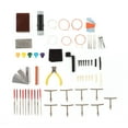 thumbnail image 2 of Kit de herramientas para guitarra, Pin de puente, tuerca de sillín, juego de regla de radio para reparación de mantenimiento, 2 of 14