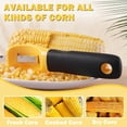 thumbnail image 2 of Corn Peeler, Corn Stripper Knife, Kitchen Corn Cob Remover Serrated Vertical Blade Remover, 2 of 10