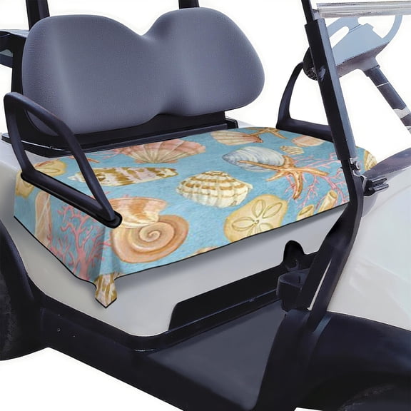 Golf Cart Seat Towel 51" x 31", Soft Microfiber Cover for EZGO RXV, Club Car DS & Precedent, Yamaha Drive Models