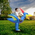 thumbnail image 2 of Pterodactyl Dinosaur Ride-In Inflatable Adult Costume, 2 of 2