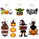 thumbnail image 1 of Decoraciones para puertas de Halloween, colgantes de calabaza, fantasma, murciélago, para el hogar, festivales de Halloween, fiestas, suministros de decoración de bricolaje, 1 of 5