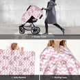 thumbnail image 6 of Car Seat Cover Baby - Pug And Donut Breathable Infant Car Seat Cover for Baby Carseat, Lightweight Comfort Baby Essentials Must Haves Newborn Stuff for Girl Boy, 6 of 7