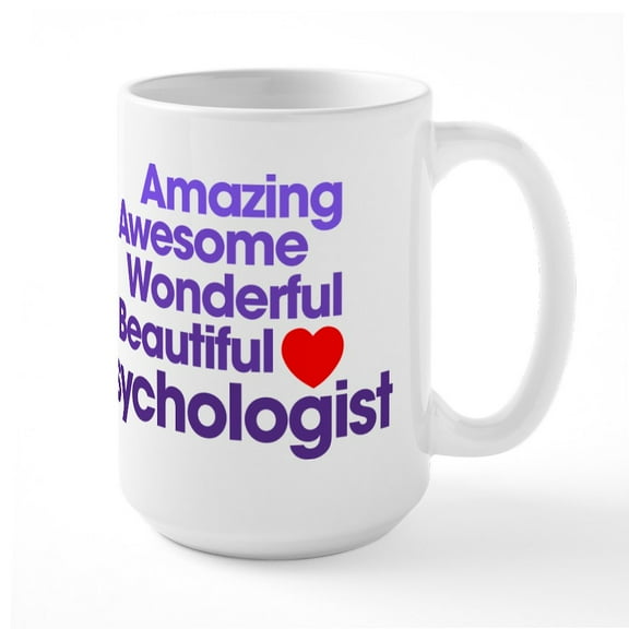 CafePress - Amazing Awesome Wonderful - 15 oz Ceramic Large White Novelty Mug