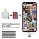 thumbnail image 4 of Lector de tarjetas TF Plug & Play, adaptador Lightning a MicroSD, sin necesidad de controlador para iPhone 6/6s/6plus/7/7plus/8/x, USB/OTG/Lightning 2 en 1, 4 of 4