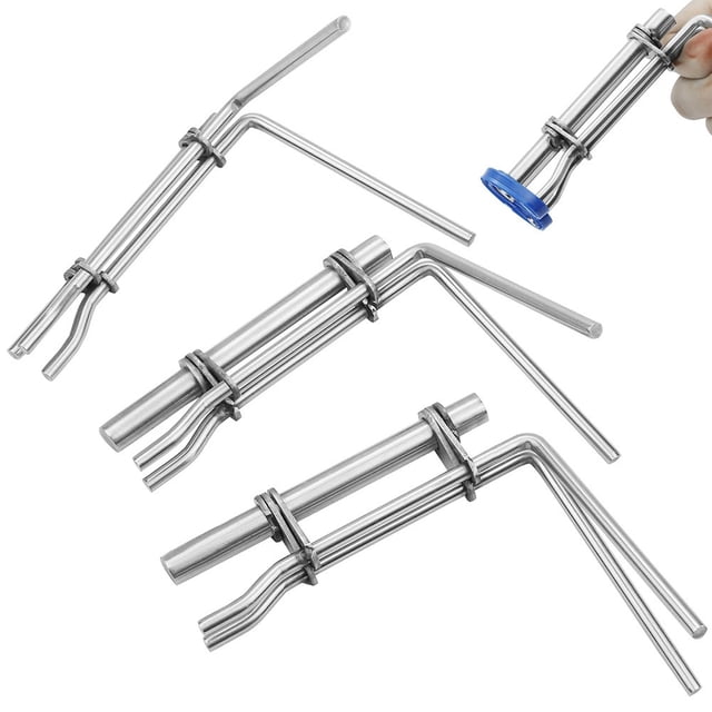 3Pc Hydraulic Cylinder Piston Rod Seal U-Cup Installation Tool Kit Set