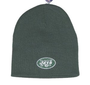New York Jets NFL Team Apparel Classic Knit Beanie Hat by Reebok