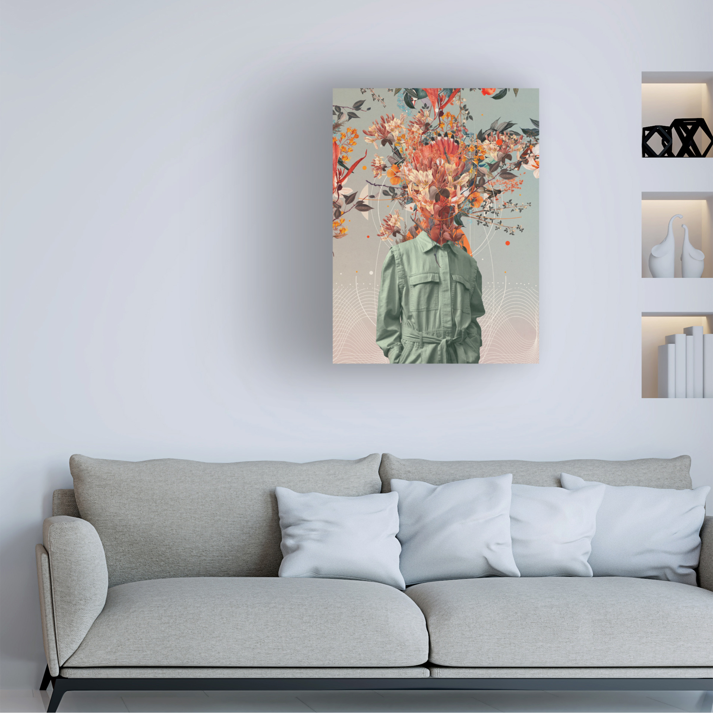 Trademark Fine Art Frank Moth  You Smell Like Home Canvas Wall Art - 35x47