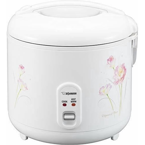 Zojirushi NS-RPC10FJ Rice Cooker and Warmer, 1.0-Liter, Tulip NEW 5 CUP