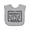 AC-Heather Grey, variant on Inktastic Mama's Little Man Boys Baby Bib