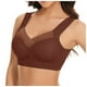 thumbnail image 1 of WILLBEST Brasieres Sujetador De Encaje Cómodo De Talla Grande Para Mujer, Ropa Interior Fina Con Pliegues Laterales Y Fruncido Secundario, Ajustable, 1 of 3