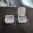 thumbnail image 4 of 60 Packs Clear Small Plastic Containers Transparent Storage Box with Hinged Lid for Small Items (1.7x1.7x0.79inch), 4 of 10