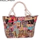 thumbnail image 2 of Fashion Summer Women's Canvas Handbag Love Girl Graffiti Shoulder Bag Female Casual Totes Beach Shopping Top-handle Bags, 2 of 5