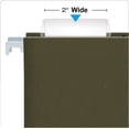 thumbnail image 2 of LAICAIW Plastic Clear Tabs, and Inserts 2" x 5/8", 100/Pack (2"), 2 of 6