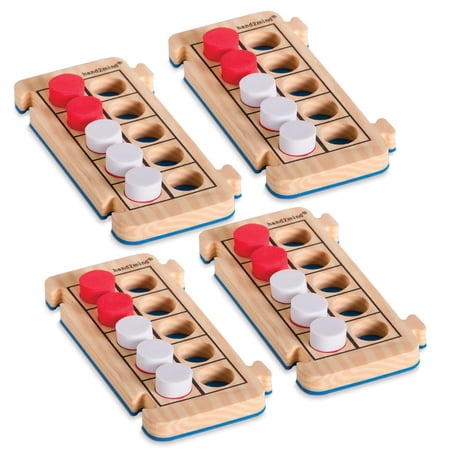 hand2mind Foam RekenRods Ten Frame Boards Subitizing Math Games Ten Frame Math Manipulatives Counting Manipulatives 10 Frame Math Rekenrek for Kids Math (4 Ten Frames and 40 Math Counters)