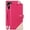 Pink, variant on Case for Note 20 Ultra, [Mint] Infolio Wallet Credit Card Slot ID Cover, View Stand [with Wrist Strap Lanyard] for Samsung Galaxy Note 20 Ultra Phone (SM-N985, SM-N986)