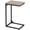 Greige + Black, variant on VASAGLE C-Shaped End Table, Small Side Table for Couch, Sofa Table with Metal Frame for Living Room, Bedroom, Bedside, Rustic Brown and Black
