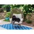 thumbnail image 4 of Tortuga Outdoor Rio Vista Outdoor Wicker Egg Chair with Legs and Swivel Base, 4 of 8