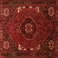 thumbnail image 1 of Ahgly Company Indoor Square Persian Orange Traditional Area Rugs, 7' Square, 1 of 1