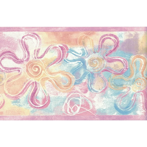 Fine Bordure de Papier Peint Décorative V742454B