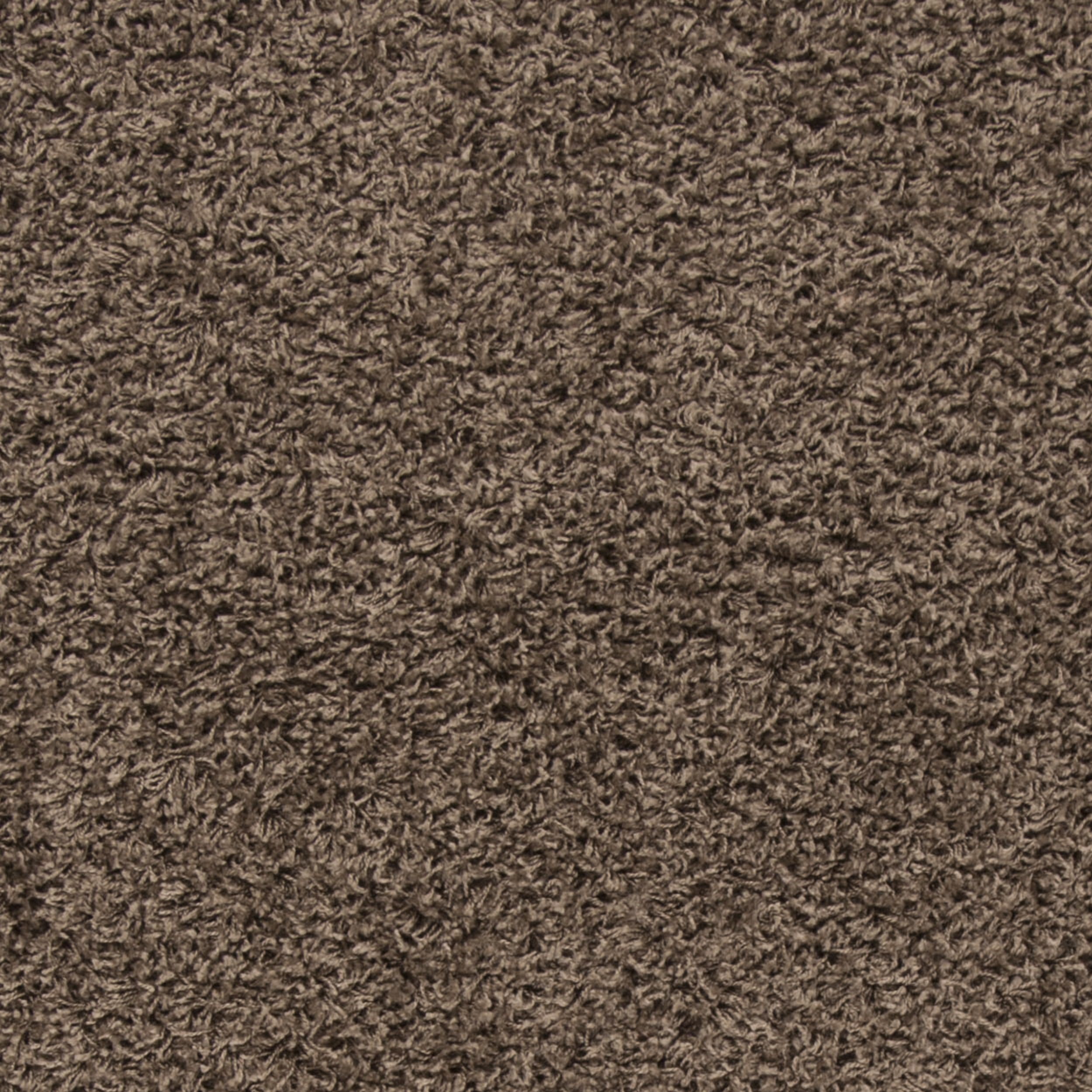 SAFAVIEH Lavena Solid Plush Shag Area Rug, Taupe, 4' x 6'