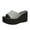 Green, variant on Slides For Women Matsu Heel Thick Sole Slope Heel Women's Shoes Breathable Slip-on Beach Sandals 6(37)