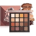 thumbnail image 1 of Paleta de sombras de ojos de 16 colores, paleta de maquillaje de sombras de ojos pigmentadas profesionales, sombra de ojos mate brillante impermeable de larga duración brillar Electrónica, 1 of 5