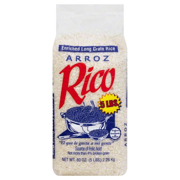 Pan American Grain Rico Rice, 80 oz
