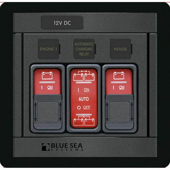 Blue Sea 1147 Remote Control Panel w/(2)2145 & (1)2146 Remote Control ... [1147]