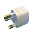 thumbnail image 3 of EU To UK Power Plug Adapter Travel European Plug Britain Standard Plugs (White), 3 of 9