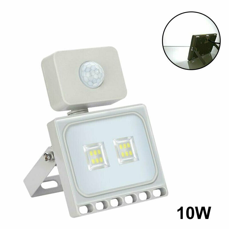 LED Flood light 10/30/50/100W PIR Sensor Motion IP65 Outdoor Security Spot Lamp