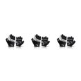 thumbnail image 2 of ZheElen 2 Pieces Cycling Gloves Multicolor Sports Protector Half-finger Glove Black L 3Set, 2 of 6