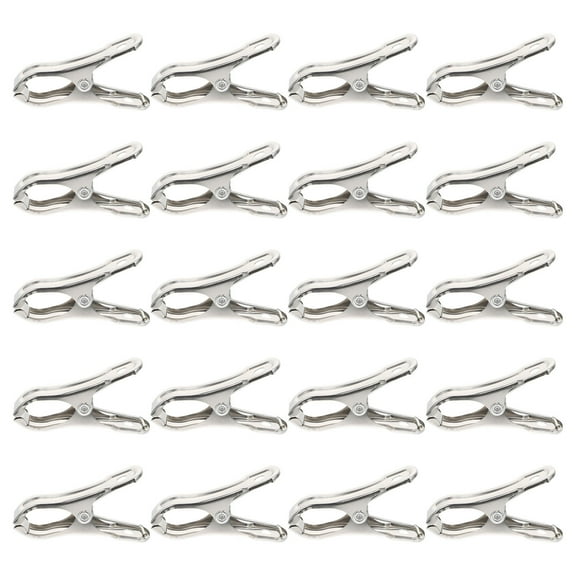IBASETOY 20pcs Greenhouse Arch Frame Clip Stainless Steel For Fixing Plants