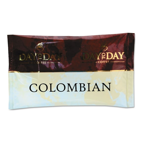 Day to Day Coffee PCO23001 1.5 oz. Pack 100% Pure Coffee Colombian Blend (42/Carton)