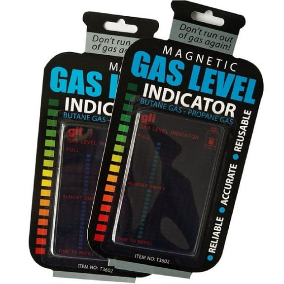 Kona Propane Fuel Level Indicators - Magnetic & Reusable (Set of 2)