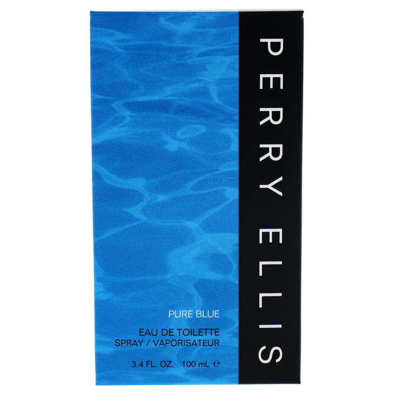  Perry Ellis Aqua Eau De Toilette Spray for Men, 3.4 Ounce :  Beauty & Personal Care