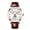 Rose white brown, variant on GUANQIN Men Calendar Moon Phase Vintage Multifunctional Wristwatch Analog Automatic Self-Winding Mechanical Wrist Watch Steel or Leather Band Sapphire Waterproof Business Clock