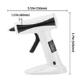 thumbnail image 5 of KFFKFF Heat Adhesive Applicator, Portable Battery-Operated Adhesive Device, Compact Cord-Free Heat Adhesive Kit with 2200mAh Power Source, 20 Adhesive Rods, Swift Warm-Up & Elevated Temperature, 5 of 9