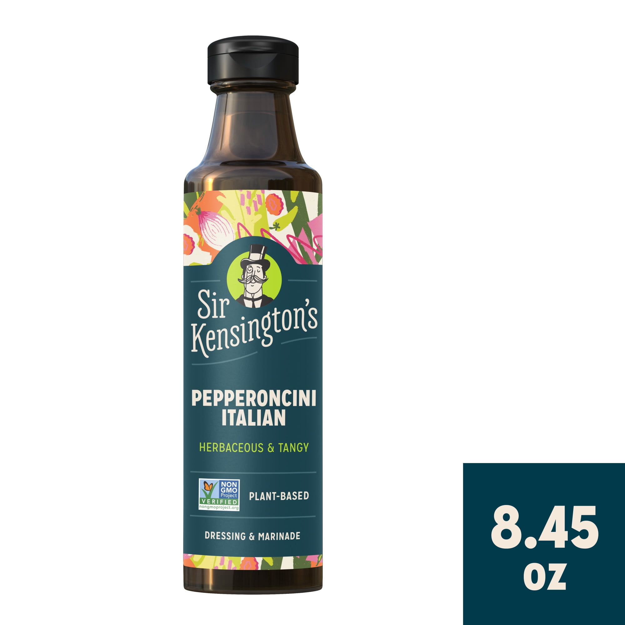 Sir Kensington's Vinaigrette, Pepperoncini Italian, 8.5 oz