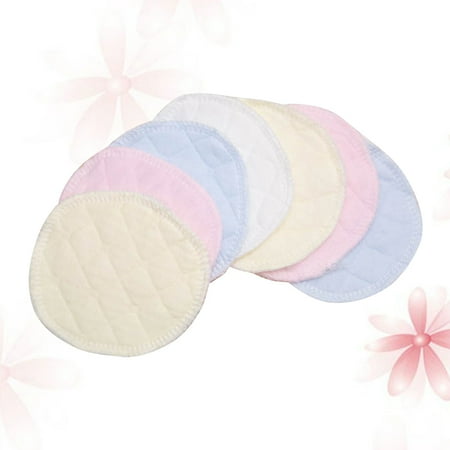6 Pcs Washable Nursing Bra Pads Women Anti-galactorrhea Breast Mother