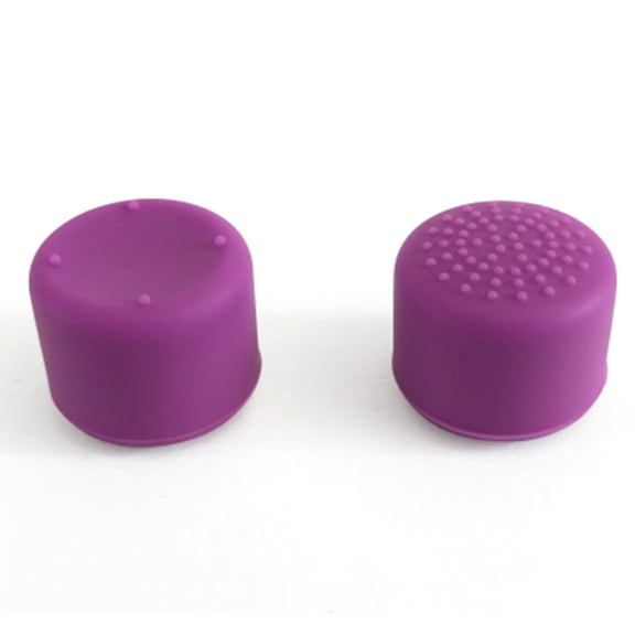 Unique Bargains for Nintendo Switch Thumbstick Grip Caps Pack of 2, Large, Purple