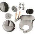 thumbnail image 1 of CJiaWei Child Feeding Set Silicone Baby Tableware 10 Pieces For Easy Mealtime Soft Collision Ideal For Feeding Little Ones, 1 of 4