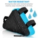 thumbnail image 4 of Bobilife Bolsa Triangular Para Cuadro De Bicicleta - Almacenamiento De Ciclismo Para Bicicleta Bolsa Delantera Con Tubo Superior Triangular Para Bicicletas De Carretera Y De Montaña (Azul), 4 of 5